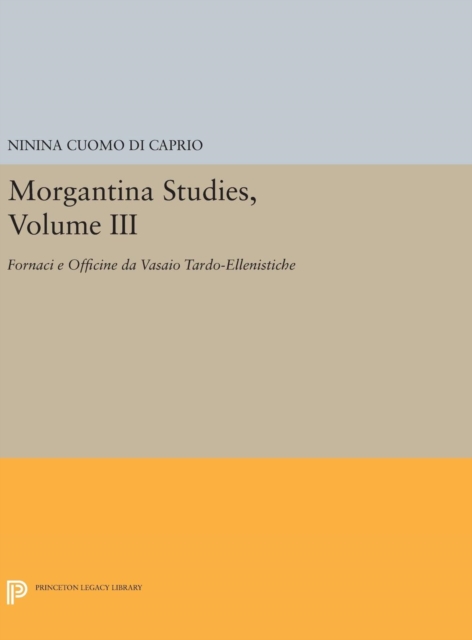 Morgantina Studies, Volume III : Fornaci e Officine da Vasaio Tardo-ellenistiche. (In Italian) (Late Hellenistic Potters' Kilns and Workshops), Hardback Book