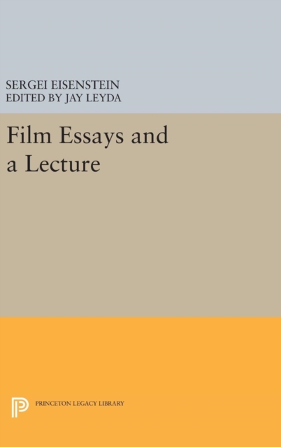 Film Essays and a Lecture, Hardback Book