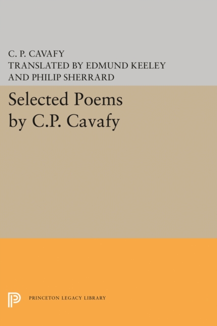 Selected Poems by C.P. Cavafy, Hardback Book