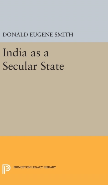 India as a Secular State, Hardback Book