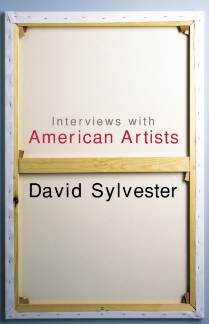 Interviews With American Artists, Hardback Book