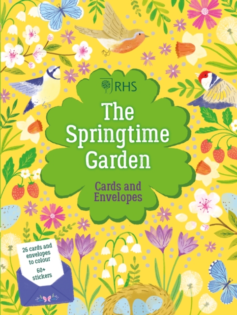 The Springtime Garden Cards and Envelopes, Cards Book