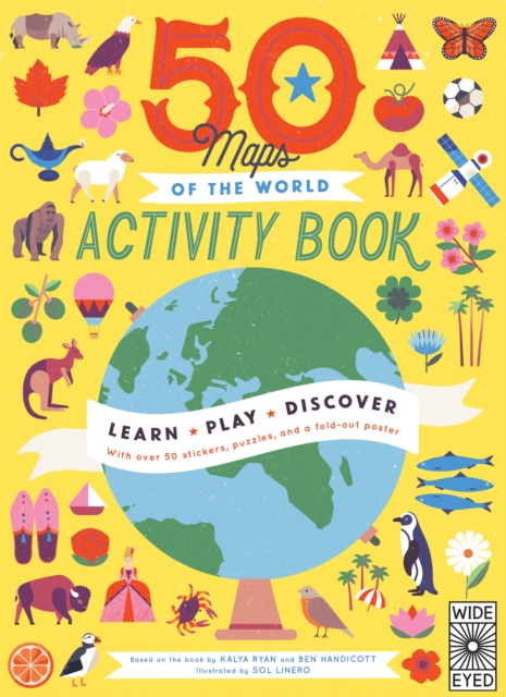 50 Maps of the World Activity Book, Paperback / softback Book
