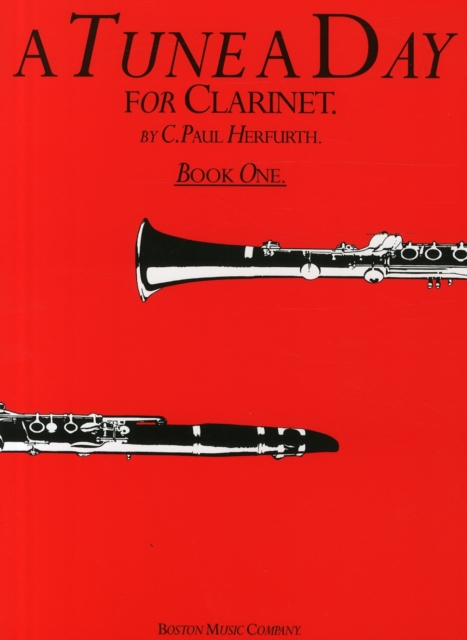 A Tune a Day for Clarinet Book 1, Book Book