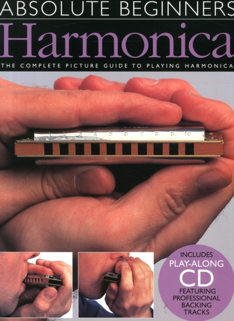 Absolute Beginners Harmonica, Book Book