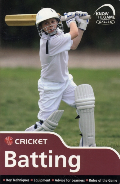 Skills: Cricket - batting, Paperback / softback Book