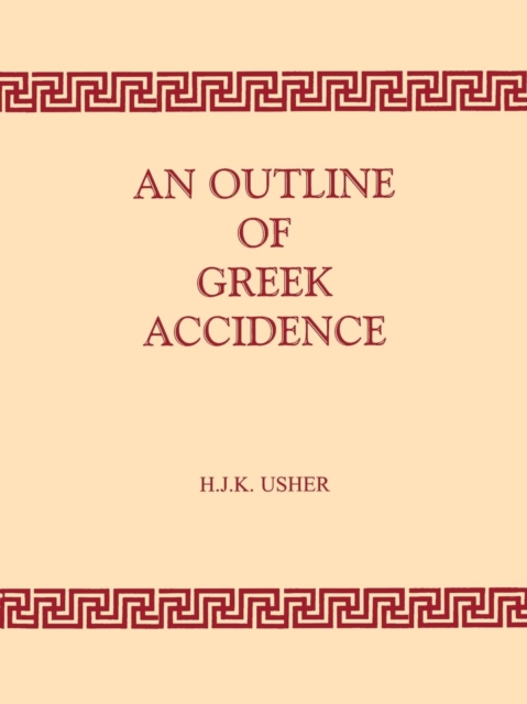 Outline of Greek Accidence, Paperback / softback Book