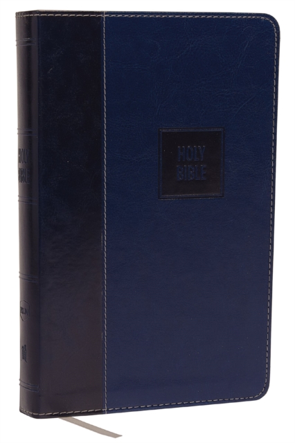 NKJV, Deluxe Gift Bible, Leathersoft, Blue, Red Letter, Comfort Print : Holy Bible, New King James Version, Leather / fine binding Book