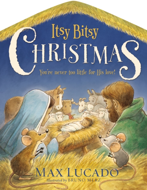 Itsy Bitsy Christmas : A Reimagined Nativity Story for Advent and Christmas, Board book Book