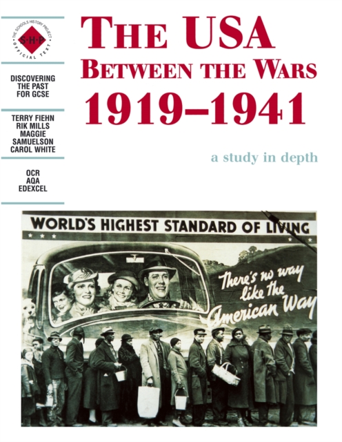 The USA Between the Wars 1919-1941: A depth study, Paperback / softback Book