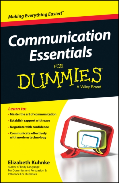 Communication Essentials For Dummies, Paperback / softback Book