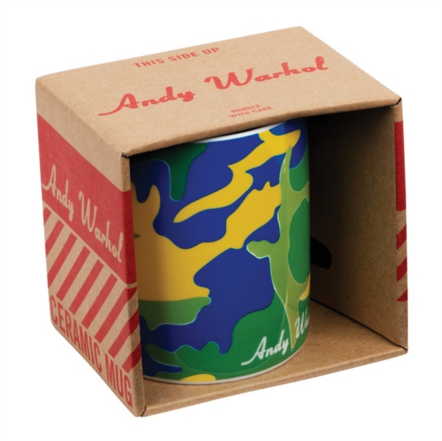 Andy Warhol Green Camouflage Boxed Mug : Mug Andy Warhol Green Camouflage, Other merchandise Book