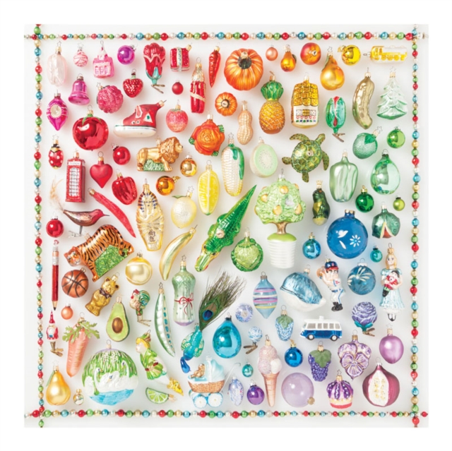 Rainbow Ornaments 500-Piece Puzzle, Jigsaw Book