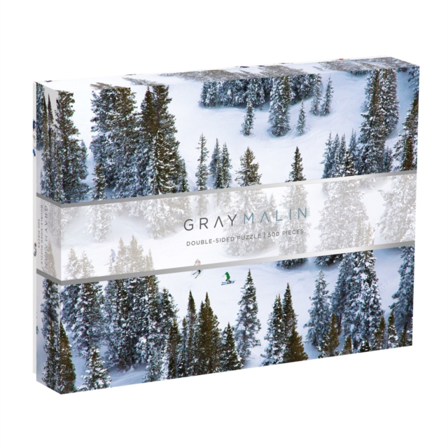 Gray Malin The Snow Two-sided Puzzle, Jigsaw Book