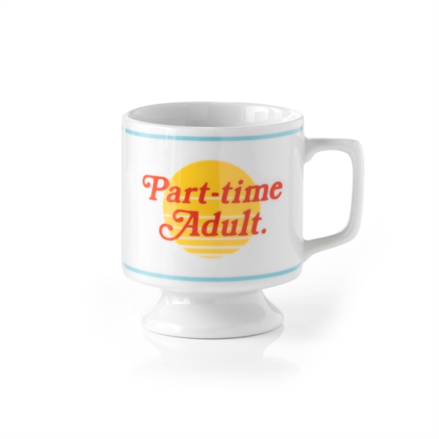 Part-time Adult Ceramic Mug, Mug Book