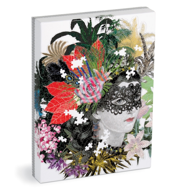 Christian Lacroix Heritage Collection Mam'zelle Scarlett 750 Piece Shaped Puzzle, Jigsaw Book