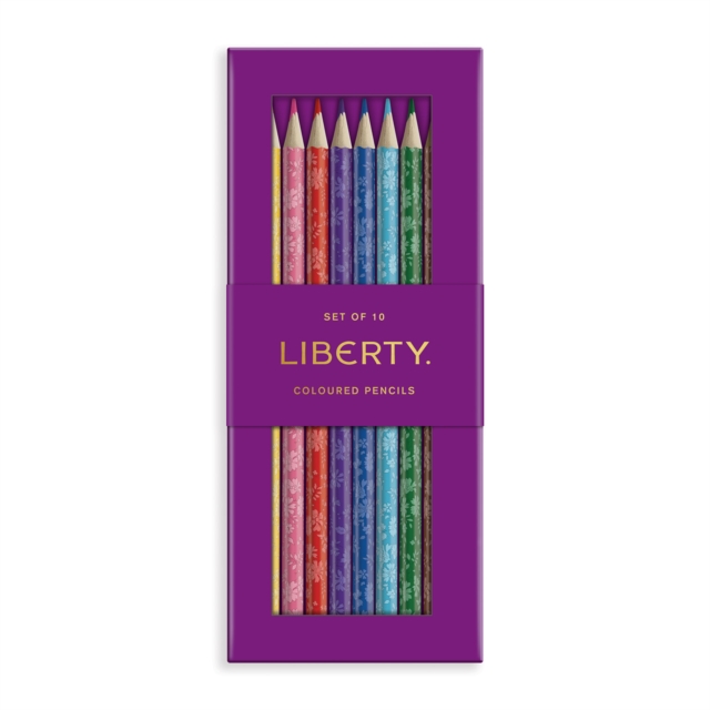 Liberty Capel Colored Pencil Set, Paints, crayons, pencils Book