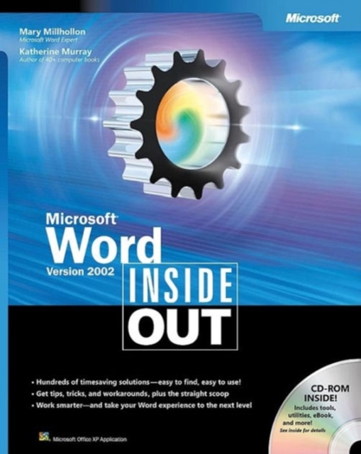 Microsoft Word Version 2002 Inside Out, Mixed media product Book