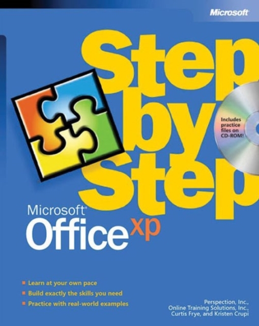 Microsoft Office XP Step by Step, Mixed media product Book