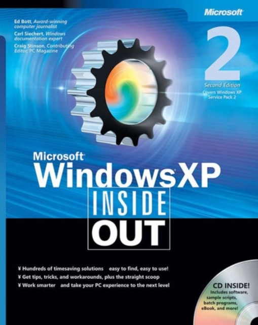 Microsoft Windows XP Inside Out, Mixed media product Book