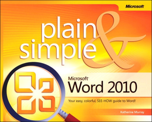 Microsoft Word 2010 Plain & Simple, PDF eBook