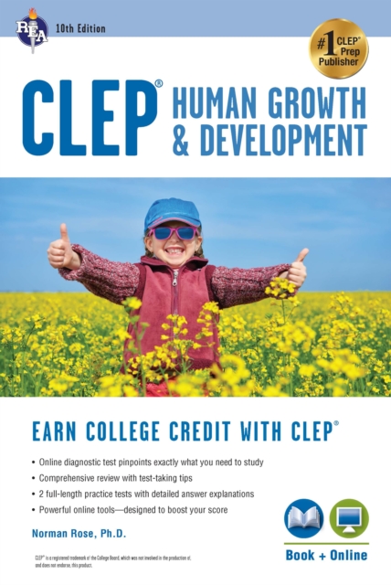 CLEP(R) Human Growth & Development, 10th Ed., Book + Online, EPUB eBook