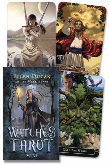 Witches Tarot Mini, Cards Book
