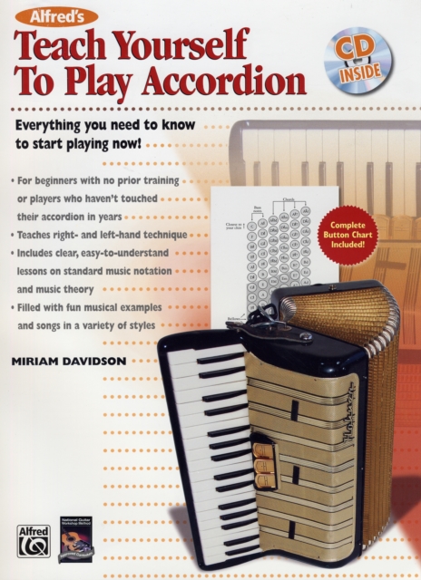 TEACH YOURSELF TO PLAY ACCORDION BOOK/C, Paperback Book