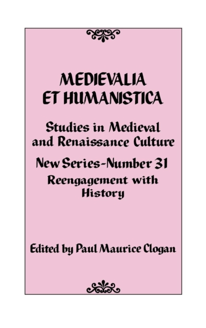 Medievalia et Humanistica No. 31 : Studies in Medieval and Renaissance Culture, Hardback Book