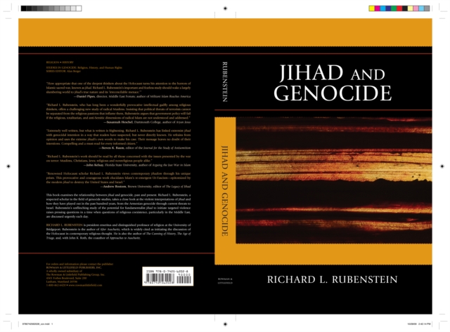 Jihad and Genocide, Hardback Book