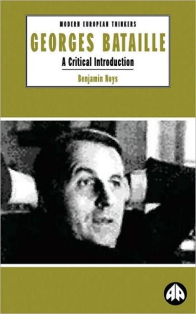 Georges Bataille : A Critical Introduction, Paperback / softback Book
