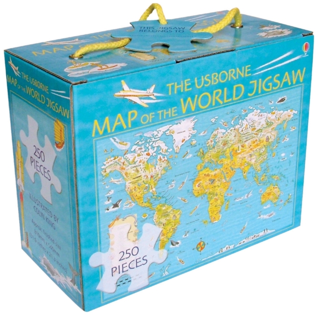 Map of the World Jigsaw, Board book Book