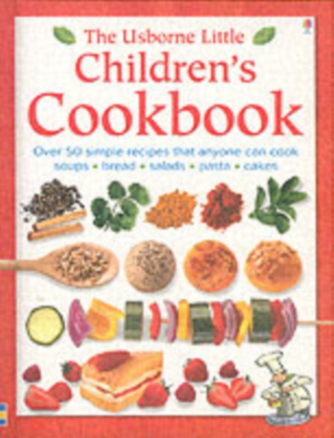 The Usborne Little Children's Cookbook, Hardback Book