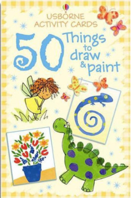 Activity Cards : 50 Things to Draw and Paint, Cards Book