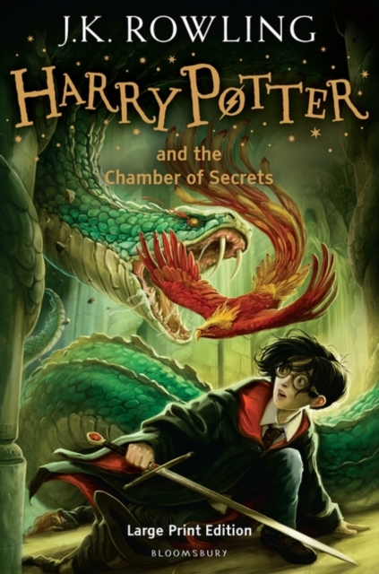 Harry Potter and the Chamber of Secrets : Large Print Edition, Hardback Book