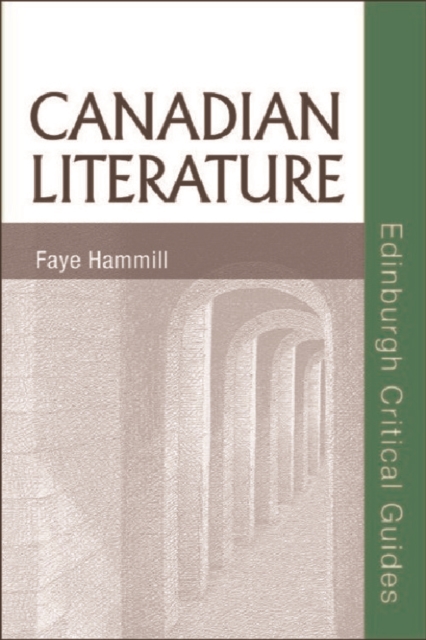 Canadian Literature, Hardback Book