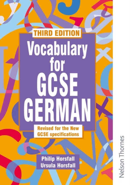 Vocabulary for GCSE German, Paperback / softback Book