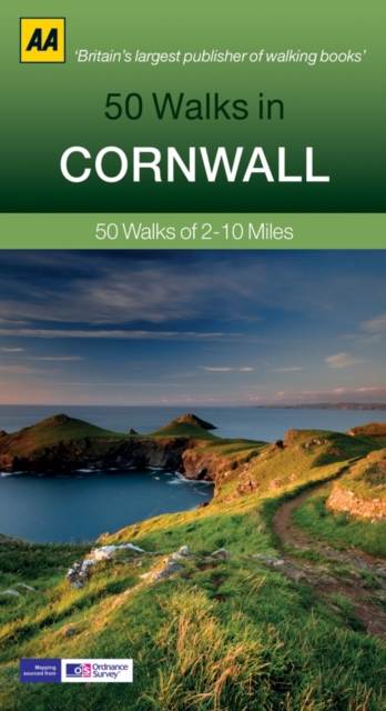 50 Walks in Cornwall, Paperback / softback Book