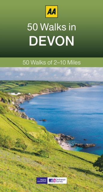 50 Walks in Devon, Paperback / softback Book