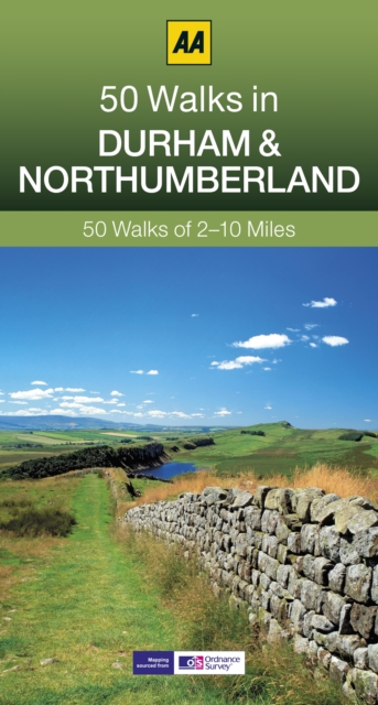 50 Walks in Durham & Northumberland, Paperback / softback Book