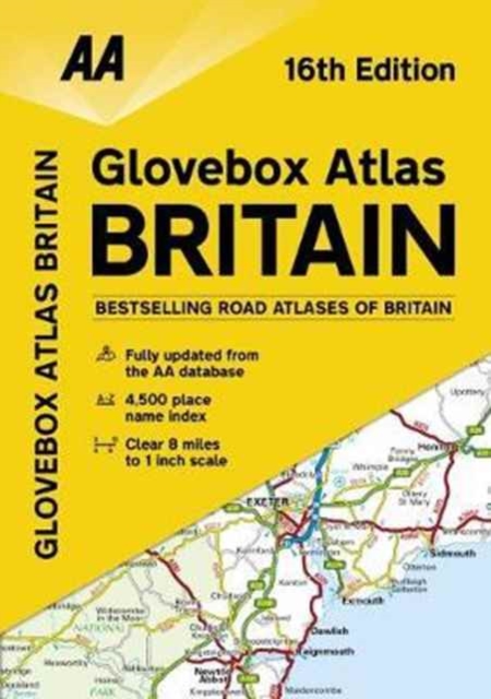 AA Glovebox Atlas Britain, Paperback / softback Book