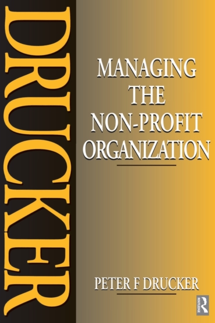 Managing the Non-Profit Organization, Paperback / softback Book