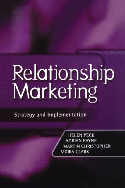 Relationship Marketing, Hardback Book
