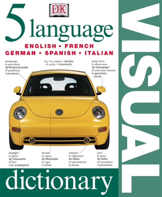5 Language Visual Dictionary, Hardback Book