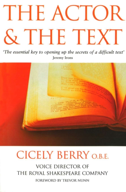 The Actor And The Text, EPUB eBook