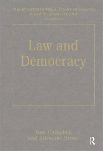 Law and Democracy, Hardback Book