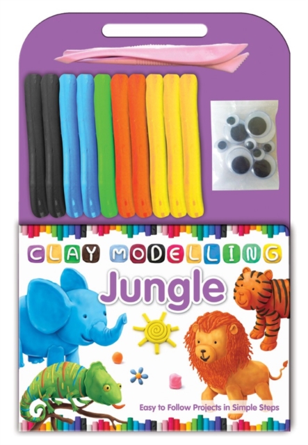 Clay Modelling Book - Jungle, Novelty book Book
