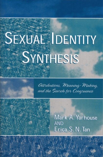Sexual Identity Synthesis : Attributions, Meaning-Making, and the Search for Congruence, Paperback / softback Book