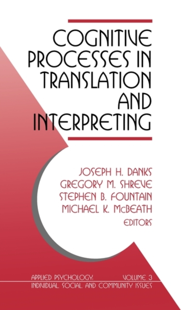 Cognitive Processes in Translation and Interpreting, Hardback Book