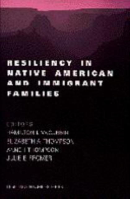 Resiliency in Native American and Immigrant Families, Paperback / softback Book